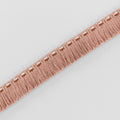 Saffra Fringe Tuscan Pink Pinto Trimmings by Romo