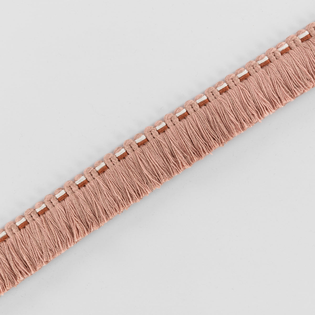 Saffra Fringe Tuscan Pink Pinto Trimmings by Romo