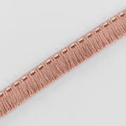 Saffra Fringe Tuscan Pink Pinto Trimmings by Romo