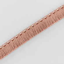 Saffra Fringe Tuscan Pink Pinto Trimmings by Romo