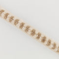 Alvie Brush Oyster Pinto Trimmings by Romo