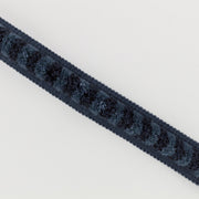 Alvie Brush Indigo Pinto Trimmings by Romo