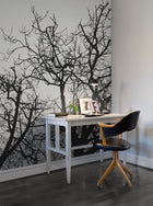R10121 Branches Panorama Mural by Rebel Walls