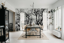 R10121 Branches Panorama Mural by Rebel Walls