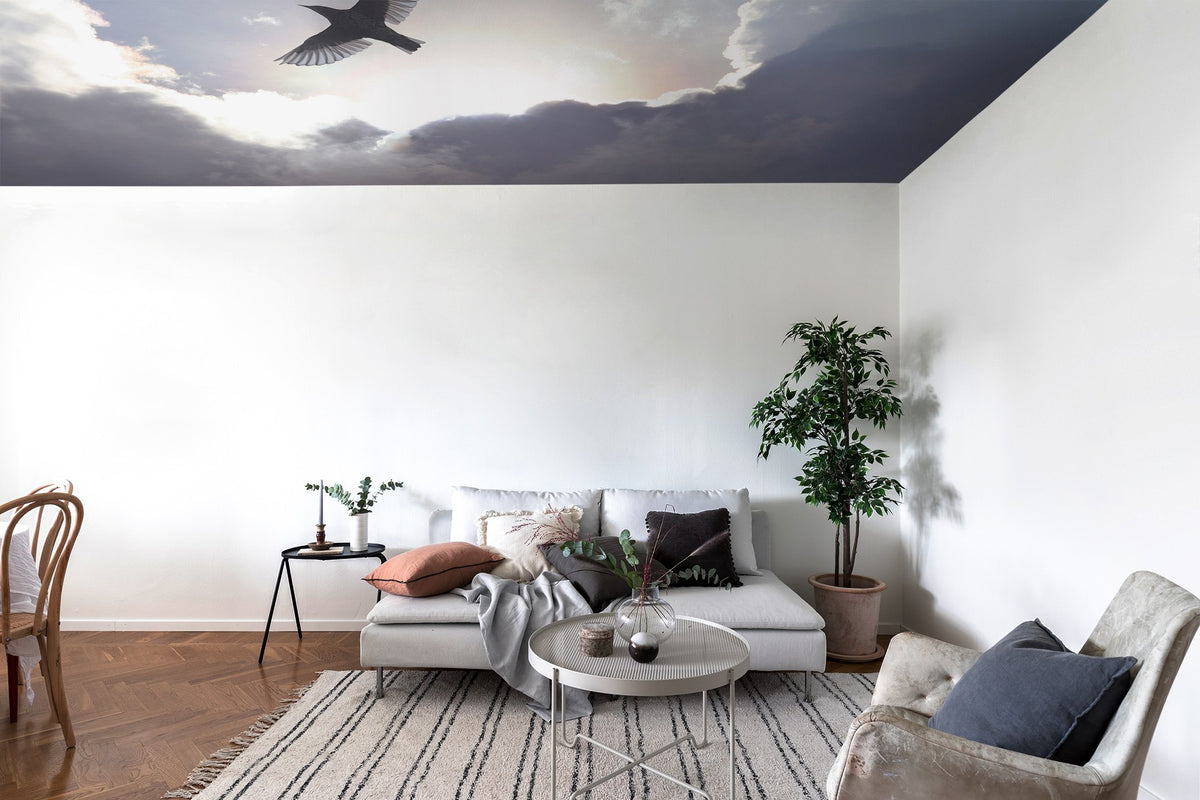 R10151 Free as a Bird Panorama Mural by Rebel Walls