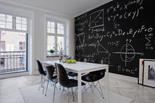 R10311 Black board Panorama Mural by Rebel Walls
