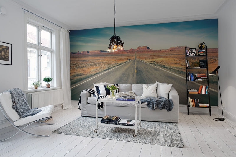R10421 Highway Panorama Mural by Rebel Walls