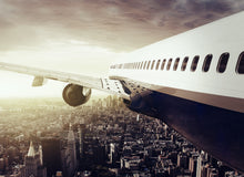 R10471 Aircraft Panorama Mural by Rebel Walls