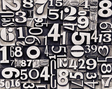 R10531 Sum of Numbers Panorama Mural by Rebel Walls