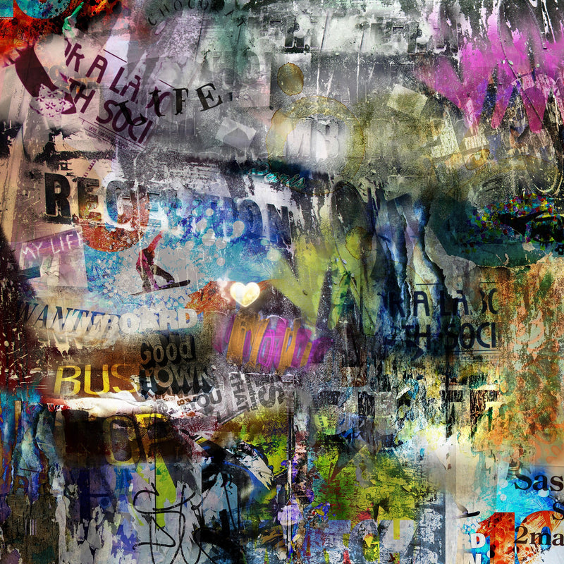 R10571 Street Art Panorama Mural by Rebel Walls