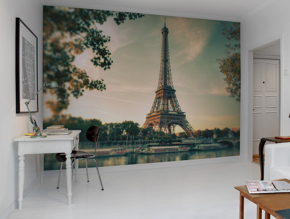 R10661 Paris Panorama Mural by Rebel Walls