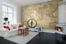 R10761 Du Globe Terres Panorama Mural by Rebel Walls