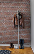 R10961 Brick Wall Red Panorama Mural by Rebel Walls