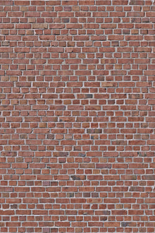 R10961 Brick Wall Red Panorama Mural by Rebel Walls