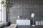 R11032 Watery Wall Gray Panorama Mural by Rebel Walls