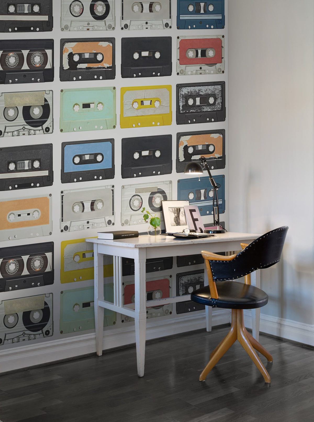 R11042 Mixed Tape Panorama Mural by Rebel Walls