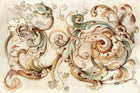 R11151 Baroque Panorama Mural by Rebel Walls