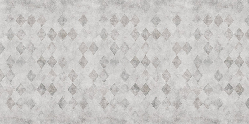 R11412 Patinated Diamonds Sand Palette Mural by Rebel Walls