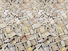 R11511 Books Panorama Mural by Rebel Walls