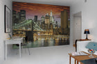 R11651 Brooklyn Bridge Panorama Mural by Rebel Walls
