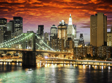 R11651 Brooklyn Bridge Panorama Mural by Rebel Walls