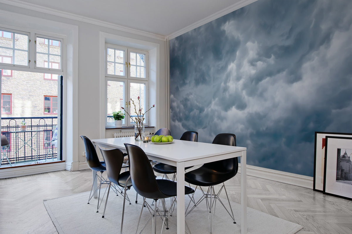 R11711 Cumulus Panorama Mural by Rebel Walls