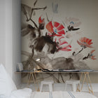 R11951 Asia in Bloom Panorama Mural by Rebel Walls