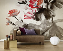 R11951 Asia in Bloom Panorama Mural by Rebel Walls