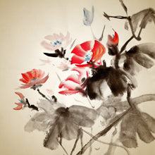 R11951 Asia in Bloom Panorama Mural by Rebel Walls