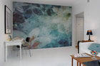 R12061 Garden of Dreams Panorama Mural by Rebel Walls