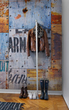 R12141 Steel Plates Panorama Mural by Rebel Walls