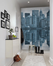 R12171 Reflections Panorama Mural by Rebel Walls