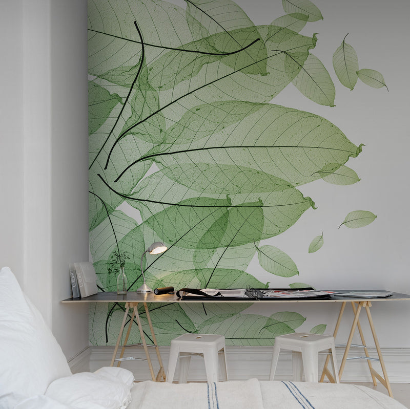 R12201 Foliage Panorama Mural by Rebel Walls