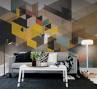 R12311 Fractal Panorama Mural by Rebel Walls