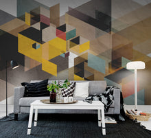 R12311 Fractal Panorama Mural by Rebel Walls