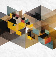 R12311 Fractal Panorama Mural by Rebel Walls