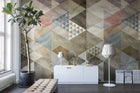 R12522 Quadrangle Panorama Mural by Rebel Walls