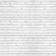 R12582 Horizontal Boards White Panorama Mural by Rebel Walls