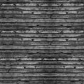 Horizontal Boards Black Panorama Mural by Rebel Walls