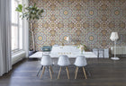 R12591 Geometric Pattern Panorama Mural by Rebel Walls