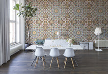 R12591 Geometric Pattern Panorama Mural by Rebel Walls