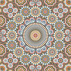 R12591 Geometric Pattern Panorama Mural by Rebel Walls
