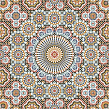 R12591 Geometric Pattern Panorama Mural by Rebel Walls