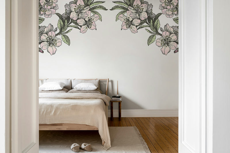 R12653 Springtime Double Panorama Mural by Rebel Walls