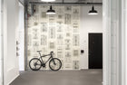 R12731 Architect Vintage Frontage Mural by Rebel Walls