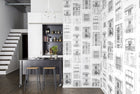 R12732 Architect Frontage Mural by Rebel Walls