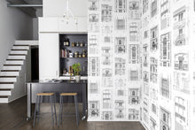 R12732 Architect Frontage Mural by Rebel Walls