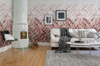 R12893 Dream Weaver Burgundy Palette Mural by Rebel Walls