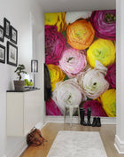R13011 Ranunculus Greenhouse Mural by Rebel Walls