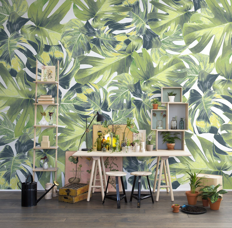 R13041 Welcome To The Jungle Greenhouse Mural by Rebel Walls